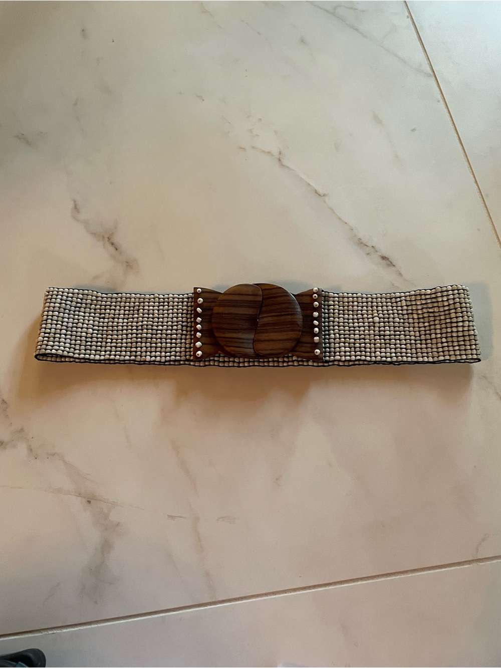 Beaded belt